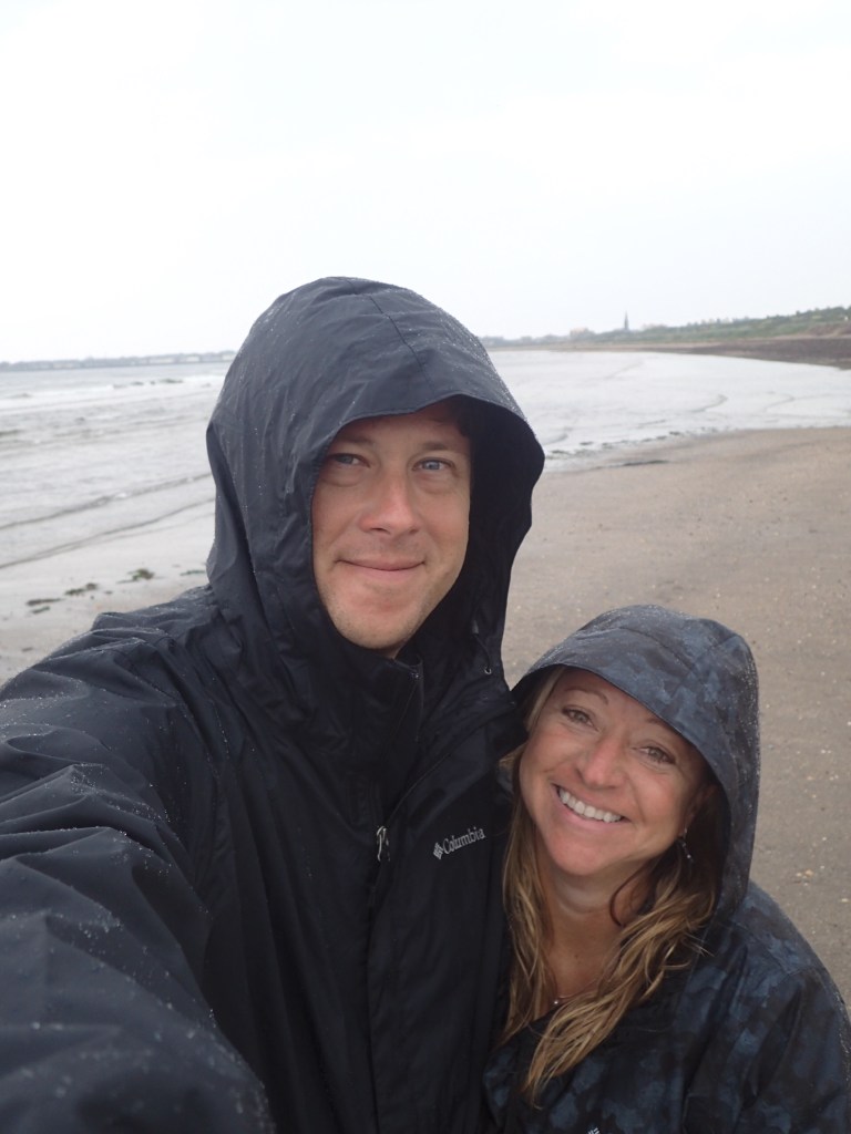 First selfie in Scotland